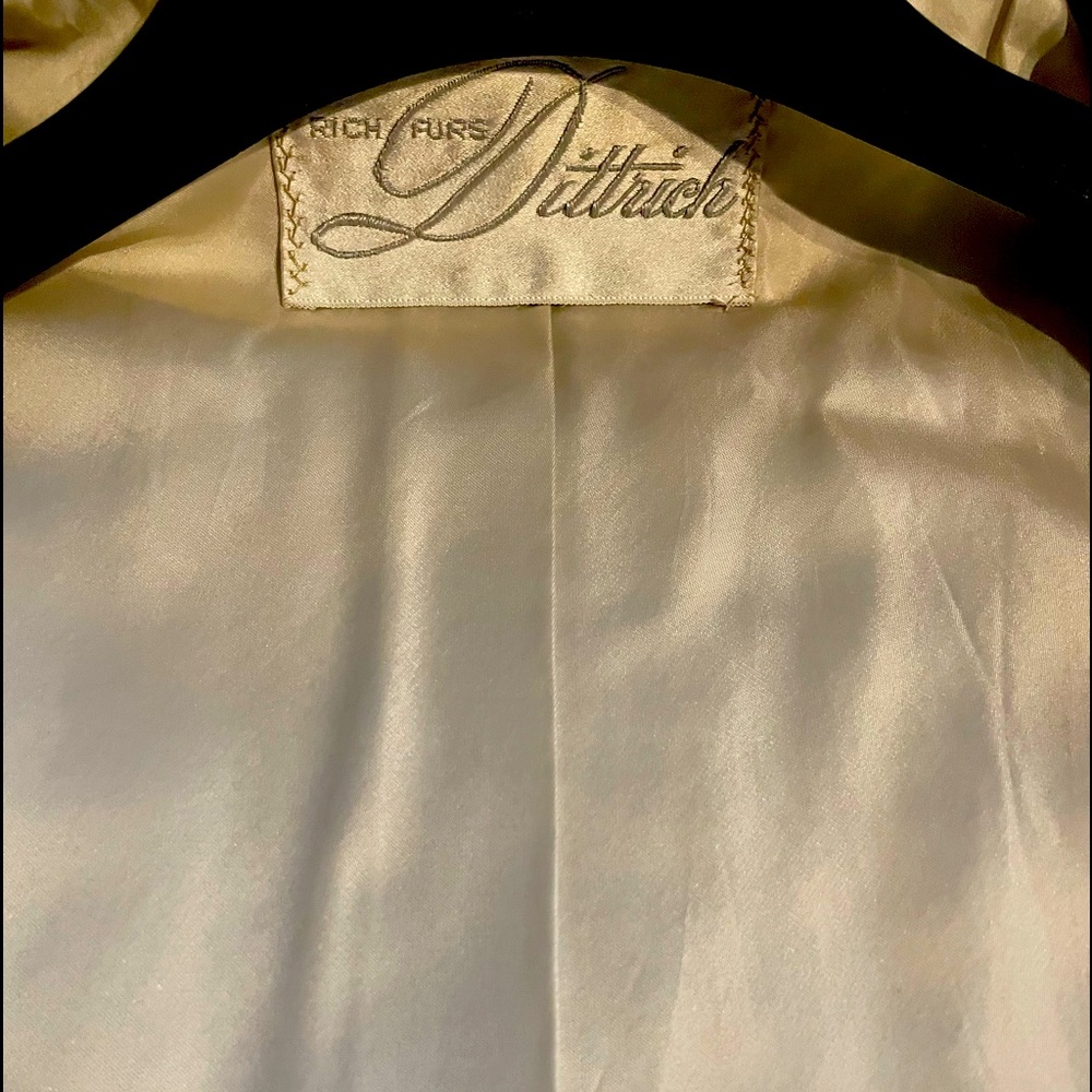 A slightly used Dittrich fur coat!!